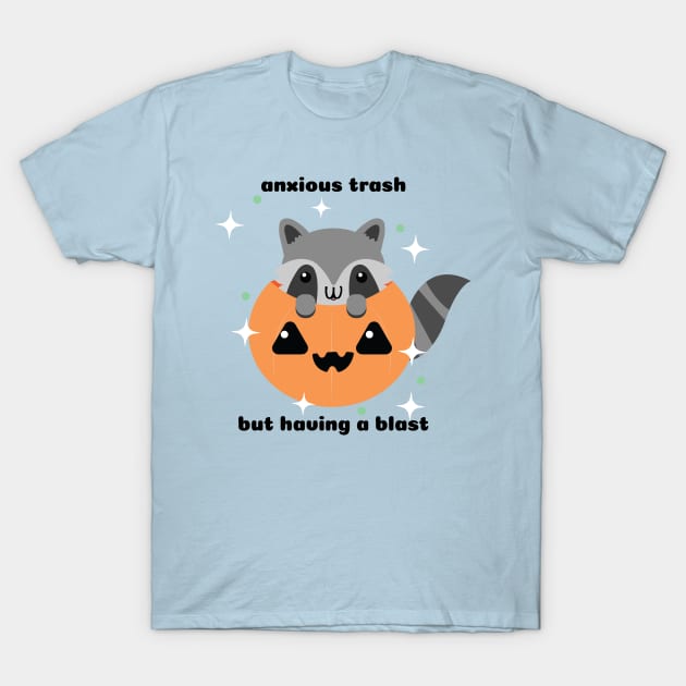 Anxious Trash T-Shirt by Kilmer Graphics 